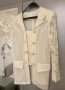 Луксозно сако цвят екрю + подарък още едно сако, снимка 1