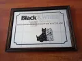 ПРРОМО ЦЕНАОгледална Ретро Реклама на Scotch Whisky Black & White Размери 23/32 см. Внос от Германия, снимка 1
