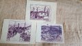 Лот от три скици на стар Разградски художник, снимка 1 - Антикварни и старинни предмети - 26625811