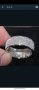 Ослепителен пръстен с бял сапфир 💥, снимка 3