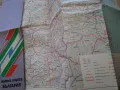 Пътни карти на България - 1972 г., 1974 г., 1981 г. и 1982 г., снимка 3