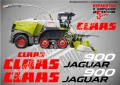 CLAAS Jaguar 840 стикери надписи, снимка 4