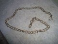 СТАРА ВЕРИЖКА СТОМАНЕНА ПОСРЕБРЕНА - ЛАНЧЕ СИНДЖИРЧЕ КЮСТЕК 29086, снимка 1
