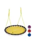 Relaxdays кръгла висяща люлка за деца тип гнездо диск Ø: 120 см, за до 100 кг, снимка 2
