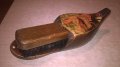 bretagne-дървена обувка и четка-22х8х6см-внос франция, снимка 8