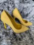 НАМАЛЕНИ Елегантни обувки в жълто, снимка 1 - Дамски обувки на ток - 28502131