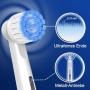 Нови Ultra Soft Глави за Чувствителни Венци - Oral-B Съвместими 8 броя четки глави зъби, снимка 6