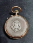 Швейцарски СРЕБЪРЕН джобен часовник 1901г. с позлата - 10 РУБИНА ПРОМОЦИЯ, снимка 4