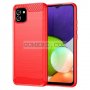 Samsung Galaxy A03 Противоударен Силиконов Гръб - Карбон, снимка 8