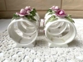 ROYAL ALBERT красиви пръстени за салфетки от костен порцелан от Англия, снимка 7