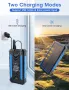 Мощна соларна батерия Solar Power Bank 36000mAh DJROLL  Qi, снимка 5