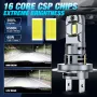 Супер ярки ЛЕД крушки XSTORM H7 LED 60W 20000LM 6500K 12V без грешки!, снимка 8