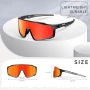 KAPVOE Поляризирани велосипедни очила,спортни слънчеви очила K76, снимка 5