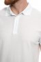 Нова бяла мъжка блуза (тениска) тип Lacoste, с яка, снимка 4