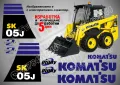 KOMATSU CK35 стикери надписи CK 35, снимка 6