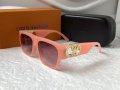 Louis Vuitton 2023 висок клас слънчеви очила унисекс розово, снимка 8