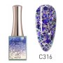 16ml CANNI Bright Sequin Series гел лак -16мл, снимка 7