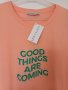 Оранжева тениска Good things, снимка 2