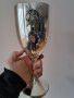Сребърна чаша , сребърен бокал, снимка 1 - Антикварни и старинни предмети - 39181791