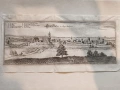 Немска гравюра от 17 в. – „Statt Aicha in Ober Bayern“ от M. Merian , снимка 2