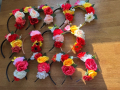 Диадема с цветя за народни танци, снимка 2