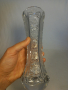 кристална ваза фасетирана , снимка 5