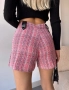 Розови къси панталонки букле, снимка 2