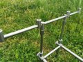 Шаранска стойка за три въдици . Изцяло метална. Топ качество !, снимка 5