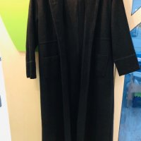 🇮🇹 Италианско дълго дизайнерско палто-жилетка  DI-LA, снимка 18 - Палта, манта - 28324840