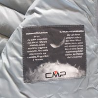 cmp womens grey down jackets - страхотно пухено яке КАТО НОВО, снимка 2 - Якета - 26840509