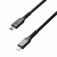 Nomad Kevlar USB-C to Lightning Cable - здрав кевларен кабел за устройства с Lightning порт (150 см), снимка 2 - USB кабели - 44921970