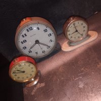 Стари Ретро Руски Часовници Будилници, снимка 5 - Колекции - 36620054