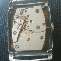 Ретро часовник. Vintage watch. Military. Tank. DAEMONT antimagnetic 15 jewels. Swiss made. Мъжки, снимка 8 - Антикварни и старинни предмети - 40601266