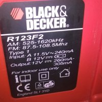 black & decker строително радио-внос швеицария, снимка 8 - Радиокасетофони, транзистори - 26438591