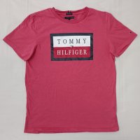 Tommy Hilfiger оригинална тениска ръст 158-170см памучна фланелка, снимка 8 - Детски тениски и потници - 43141368