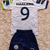 Детско - юношески футболен екип Манчестър Сити Холанд Manchester City Haaland , снимка 2 - Детски комплекти - 44138788