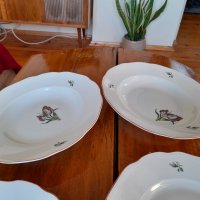 Стара порцеланова чиния,чинии #13, снимка 4 - Антикварни и старинни предмети - 34634220
