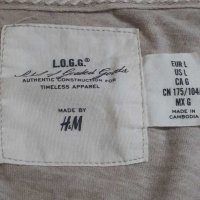 Издължена тънка блуза H&M р-р L, снимка 3 - Блузи с дълъг ръкав и пуловери - 33274655