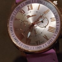 Нов! Часовник в цвят розово злато , снимка 1 - Дамски - 40628963