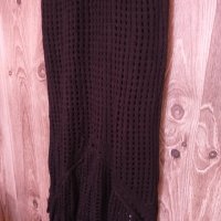 Черна рокля от плетиво, снимка 2 - Рокли - 44080418