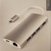 Mac USB - c thinderboult докинг станция. Порт репликатор, снимка 2 - Аксесоари за Apple - 40146248