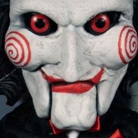 SAW латексова маска на куклата Billy The Puppet от филма Убийствен пъзел, снимка 1 - Други - 40174309