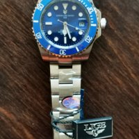 Механичен ръчен часовник LIGE ,Pro Diver , снимка 10 - Мъжки - 44011710