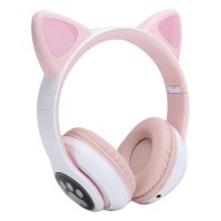 Bluetooth 5.0 слушалки за деца в розово и още 5цвята, снимка 2 - Други - 43059699