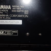 Yamaha AX-550, снимка 5 - Ресийвъри, усилватели, смесителни пултове - 43489256