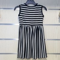 Нова детска моряшка рокля с висока талия от 1 година до 7 години, снимка 9 - Детски рокли и поли - 29040436
