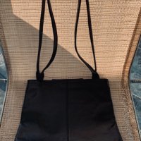 Черна чанта STABA Италия,естествена кожа, снимка 5 - Чанти - 38404478