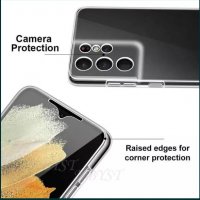 Прозрачен 360° Градуса Кейс за Samsung Galaxy S21 / S21+ / Ultra, снимка 7 - Калъфи, кейсове - 32373431
