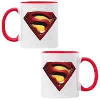 Чаша DC Superman Logo,Керамична Чаша, Кафе Чай, Игра,Изненада,Подарък,Повод,Празник,Рожден Ден, снимка 1 - Чаши - 38512458