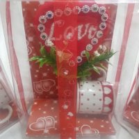 Комплект сърце + чаша подарък за евтин подарък за скъп човек, снимка 3 - Декорация за дома - 27282035